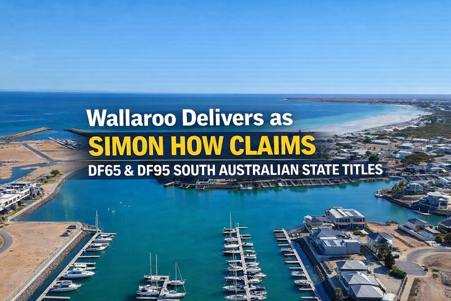 Wallaroo Delivers as Simon How Claims DF65 & DF95 South Australian State Titles