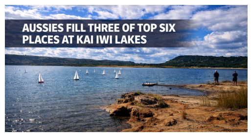 Aussies Fill Three of Top Six at Kai Iwi Lakes