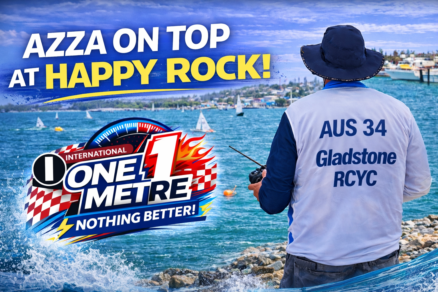Azza On Top at Happy Rock!