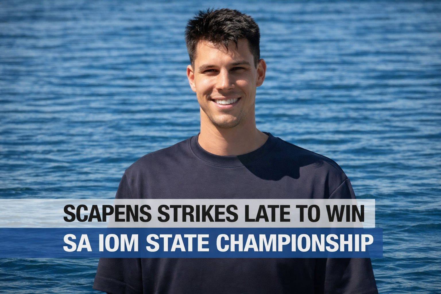 Scapens Strikes Late to Win SA IOM State Championship at Harts Mill